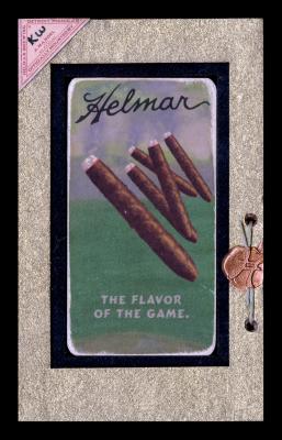 Picture, Helmar Brewing, T206-Helmar Card # 18, Christy MATHEWSON (HOF), Hands over head, New York Giants